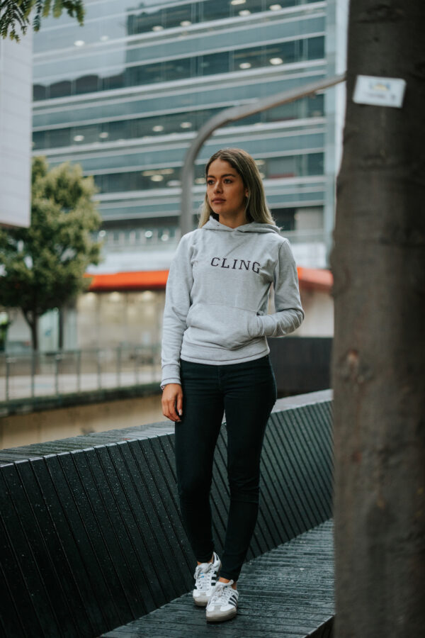 Hoodie Cling Gris - Image 2