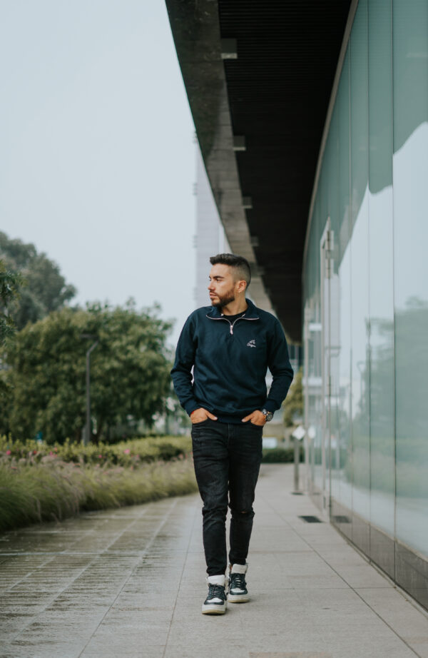 Buzo Zara Azul